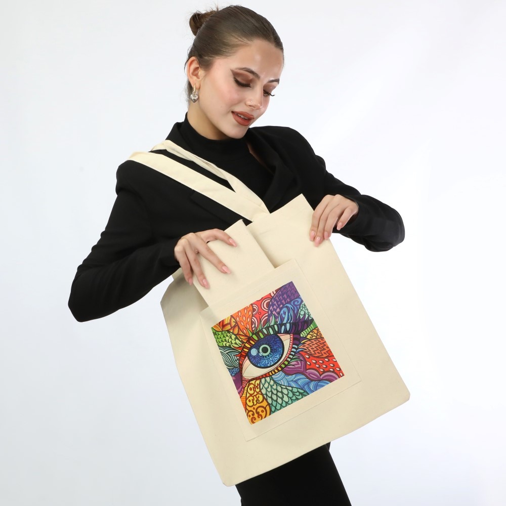 CEPLİ MODEL GABARDİN ÇANTA 38X42 CM 
