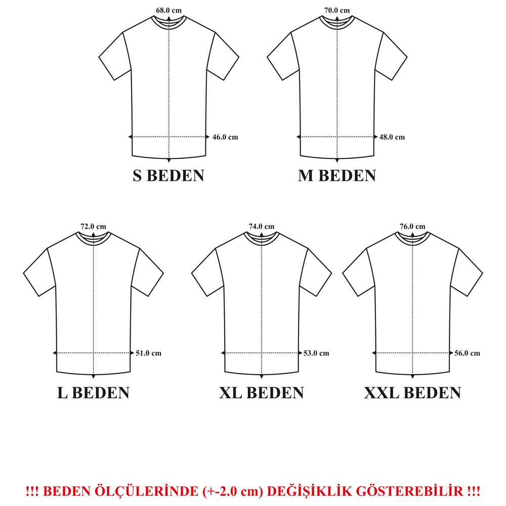 SIFIR YAKA 1. KALİTE BEYAZ TİŞÖRT 